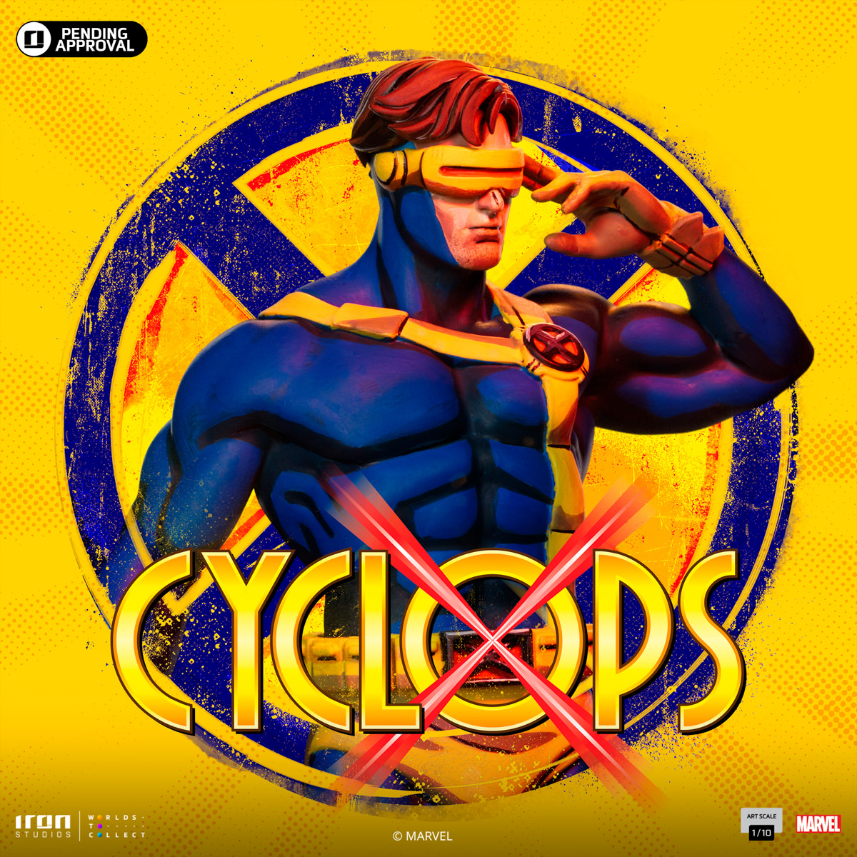 Pre-Order Iron Studios Marvel X-Men 97 Cyclops Art Scale Statue